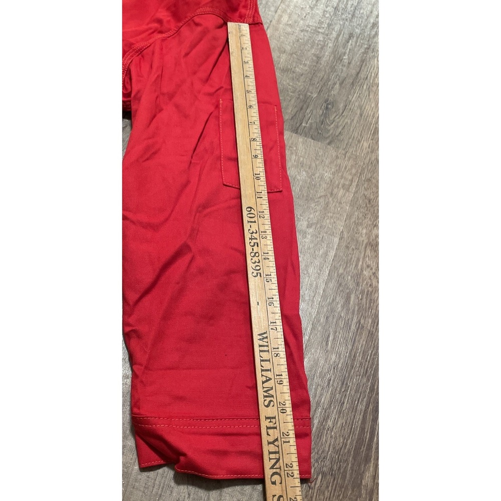 LAPCO FR Coverall XXL Short 50-52 Red ATPV 8.7 Cat 2 Work Safety - Picture 7 of 9